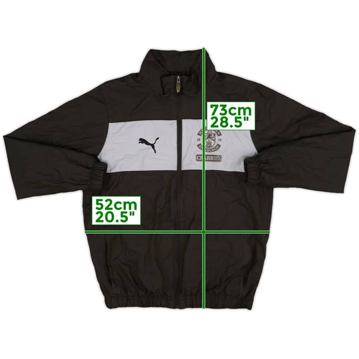 2012-13 Hibernian Puma Track Jacket - 8/10 - (S)