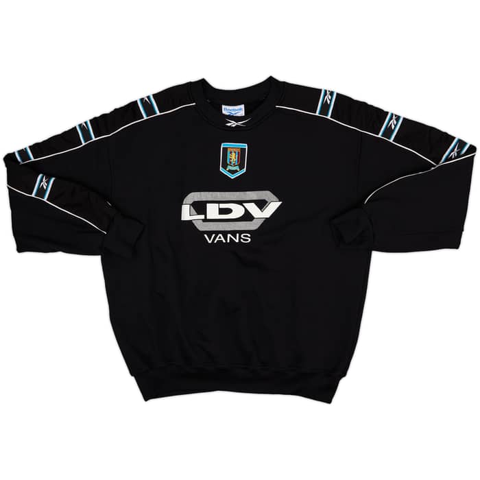 1998-99 Aston Villa Player Issue Reebok Sweat Top - 8/10 - (XXL)