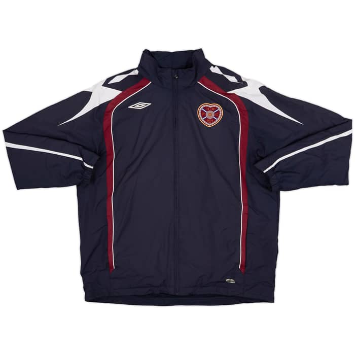 2008-09 Hearts Umbro Hooded Rain Jacket - 8/10 - (L)