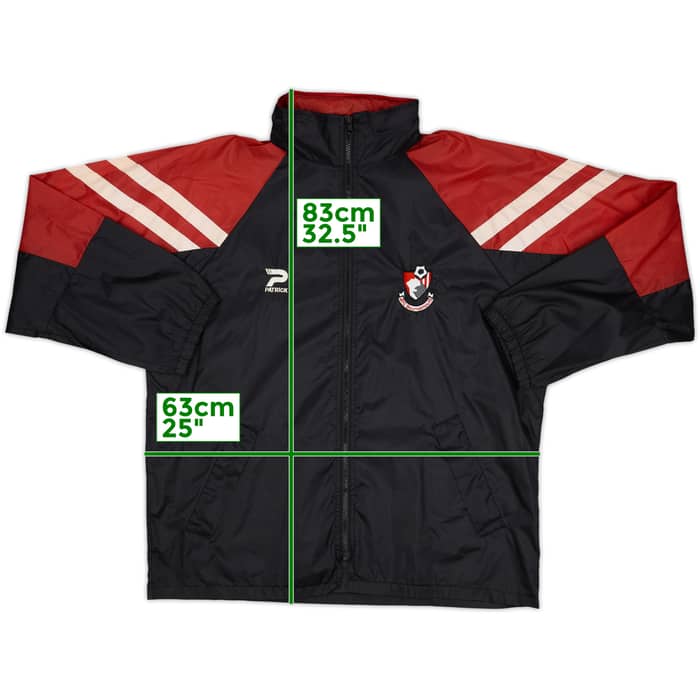 1996-98 Bournemouth Patrick Hooded Rain Jacket - 8/10 - (L)