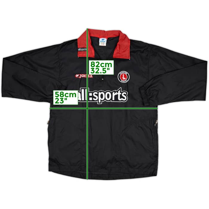 2003-05 Charlton Joma 1/4 Zip Rain Jacket - 6/10 - (L)