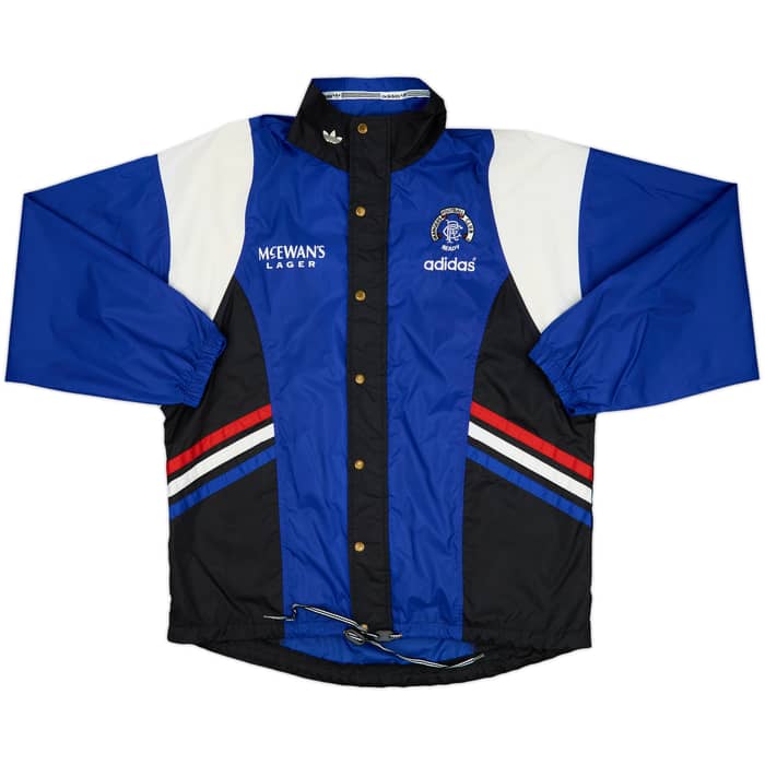 1992-94 Rangers adidas Rain Jacket - 9/10 - (L/XL)