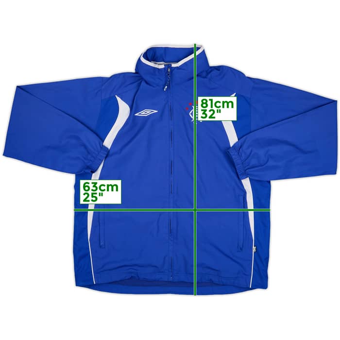2008-09 Rangers Umbro Track Jacket - 9/10 - (XL)