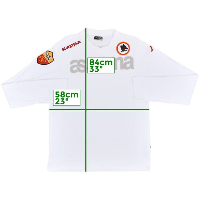 2011-12 Roma Kappa Cotton Tee - 9/10 - (L)