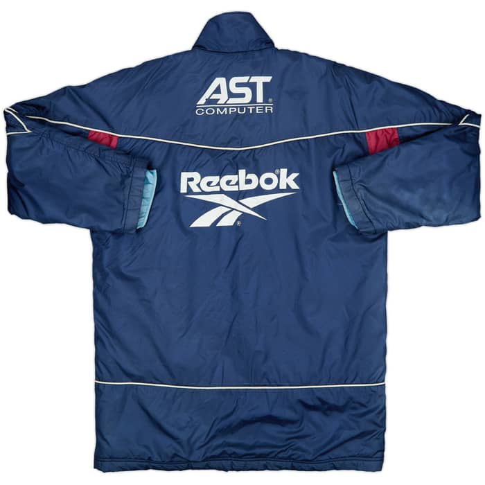 1997-98 Aston Villa Reebok Padded Bench Coat - 8/10 - (M)