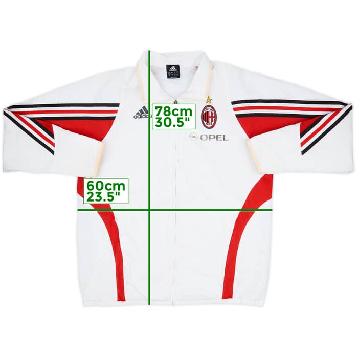 2003-04 AC Milan adidas Track Jacket - 6/10 - (M/L)
