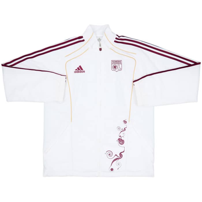 2010-11 Lyon adidas Track Jacket - 8/10 - (M/L)