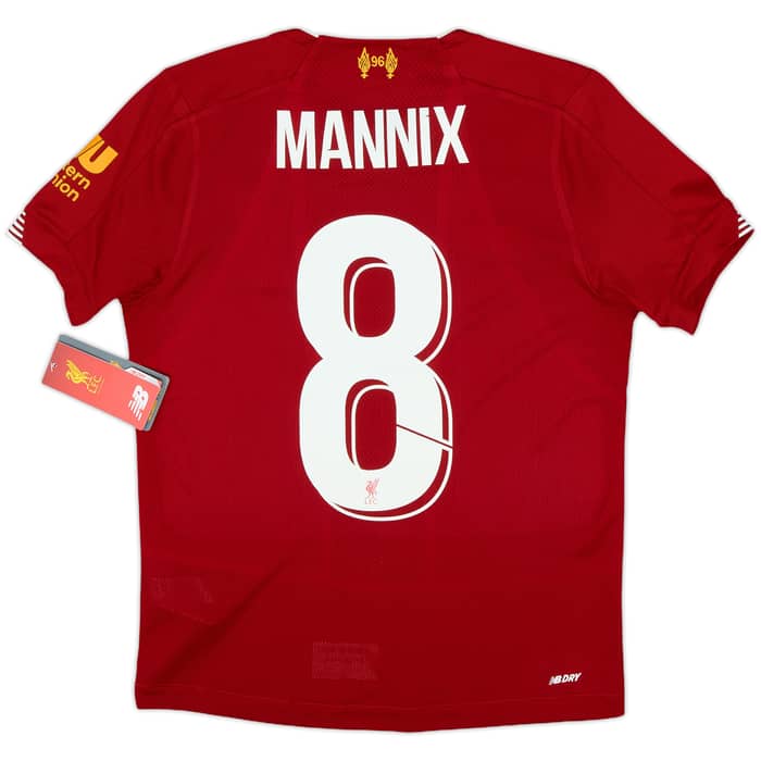 2019-20 Liverpool Home Shirt Mannix #8 (M.Boys)