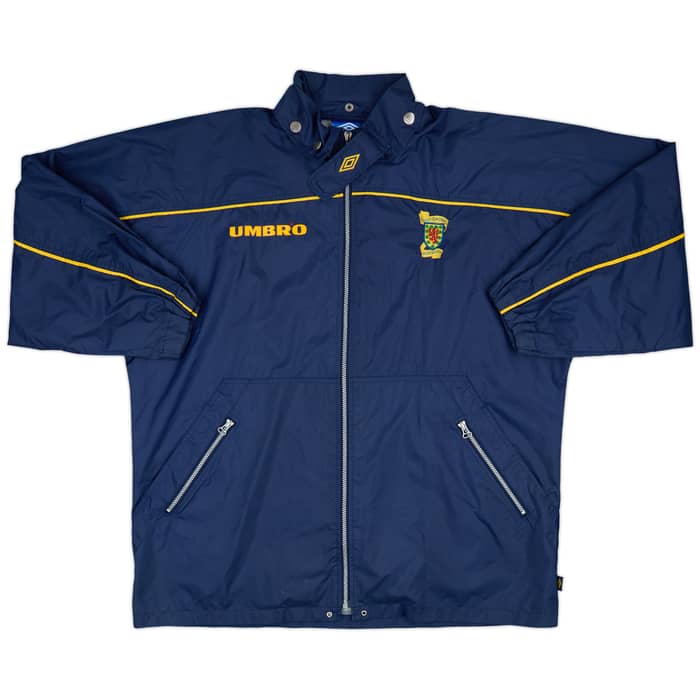 1998-00 Scotland Umbro Hooded Rain Jacket - 9/10 - (L)