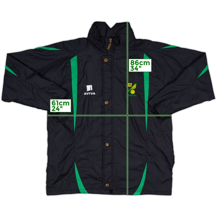 2008-09 Norwich Xara Hooded Rain Jacket - 8/10 - (M)