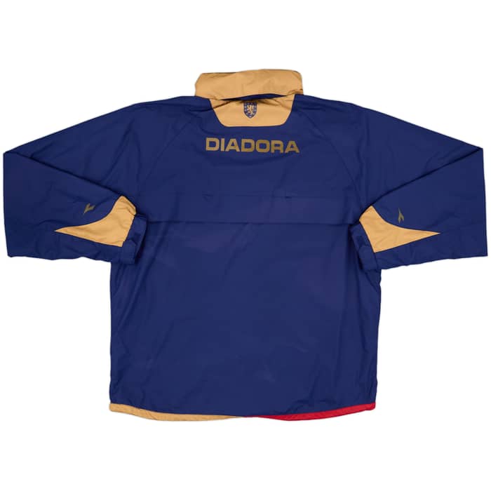 2006-08 Scotland Diadora Hooded Rain Jacket - 8/10 - (XL)