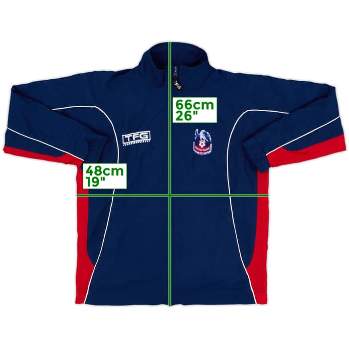 1999-00 Crystal Palace TFG Sports Track Jacket - 8/10 - (M.Boys)