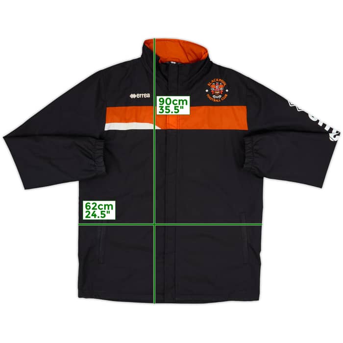 2007-08 Blackpool Errea Track Jacket - 7/10 - (XL)
