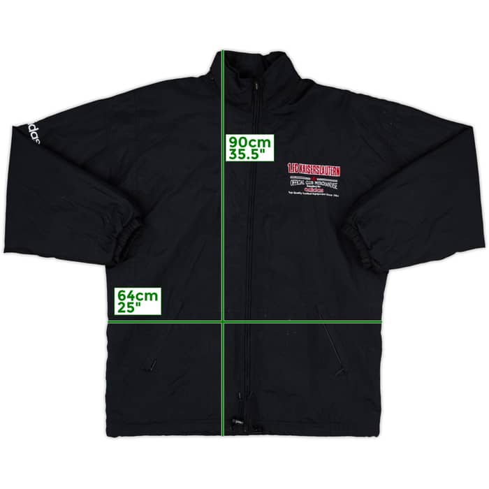 1995-96 Kaiserslautern adidas Padded Bench Coat - 8/10 - (L)