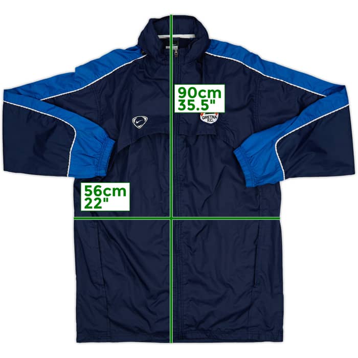 2004-06 Gretna Nike Hooded Rain Jacket - 6/10 - (L)