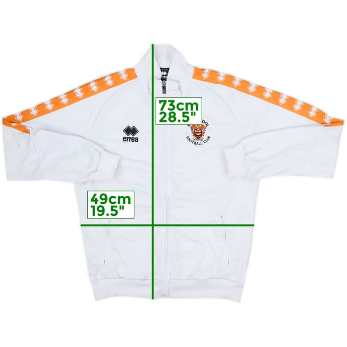 2018-19 Blackpool Errea Track Jacket - 7/10 - (M)