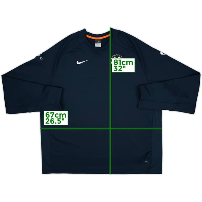 2005-06 Valencia Nike Sweat Top - 10/10 - (XXL)