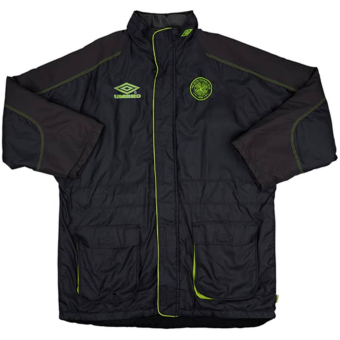 1998-99 Celtic Umbro Padded Bench Coat - 9/10 - (XL)
