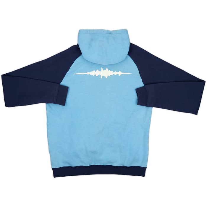 2012-13 Manchester City Umbro Hooded Sweat Top - 5/10 - (L)