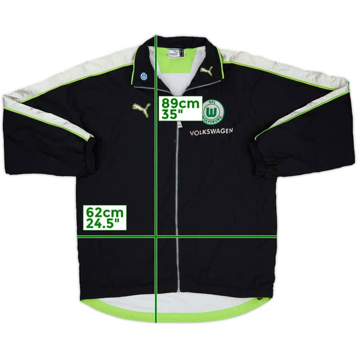 1999-00 Wolfsburg Puma Track Jacket - 7/10 - (M)