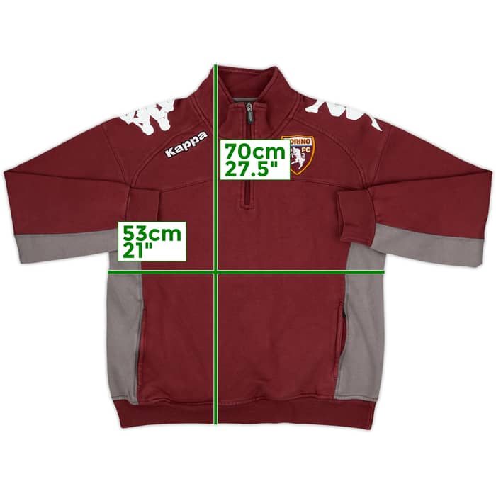 2012-13 Torino Kappa 1/4 Zip Drill Top - 7/10 - (L)