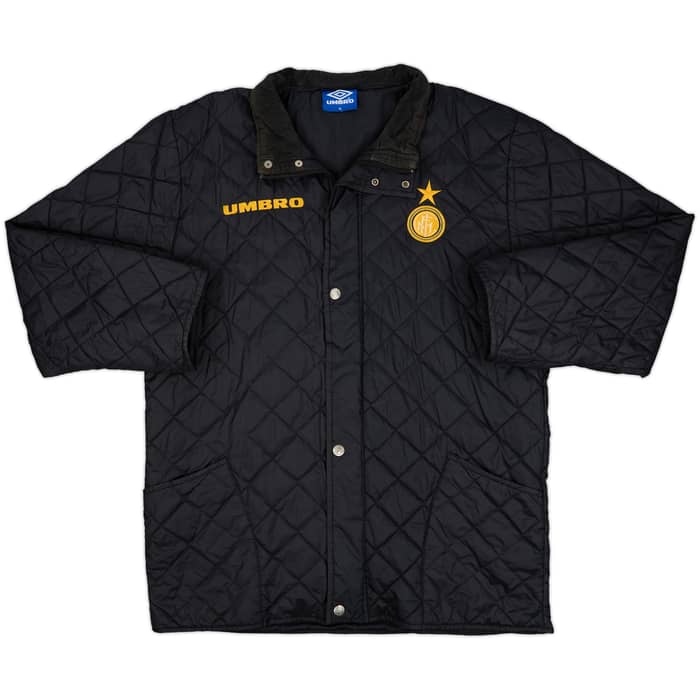 1996-98 Inter Milan Umbro Padded Bench Coat - 9/10 - (XL)