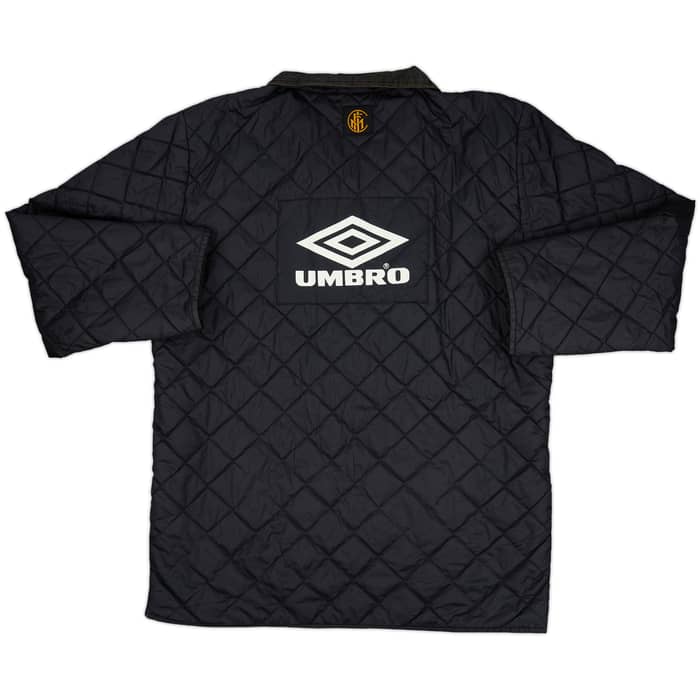 1996-98 Inter Milan Umbro Padded Bench Coat - 9/10 - (XL)