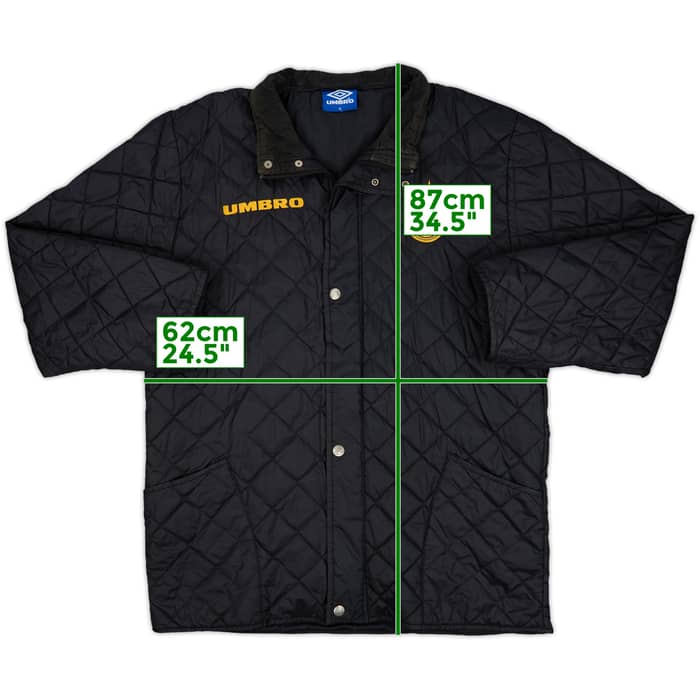 1996-98 Inter Milan Umbro Padded Bench Coat - 9/10 - (XL)