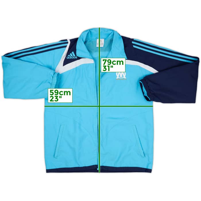 2008-09 Olympique Marseille adidas Track Jacket - 3/10 - (L)