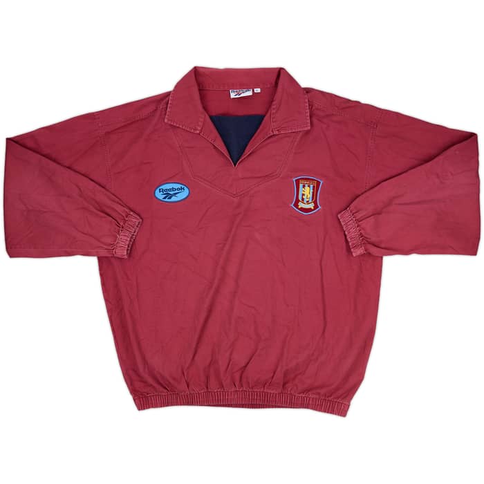 1995-96 Aston Villa Reebok Drill Top - 7/10 - (XL)