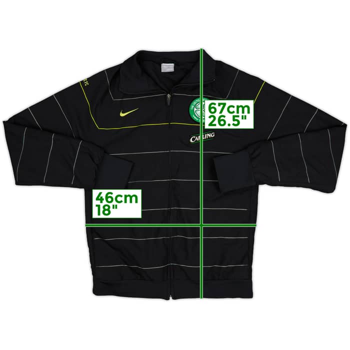 2008-09 Celtic Nike Track Jacket - 10/10 - (M)