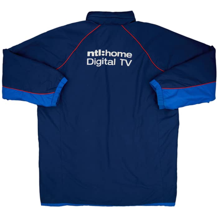 2004-05 Rangers Diadora Bench Coat - 6/10 - (XXL)