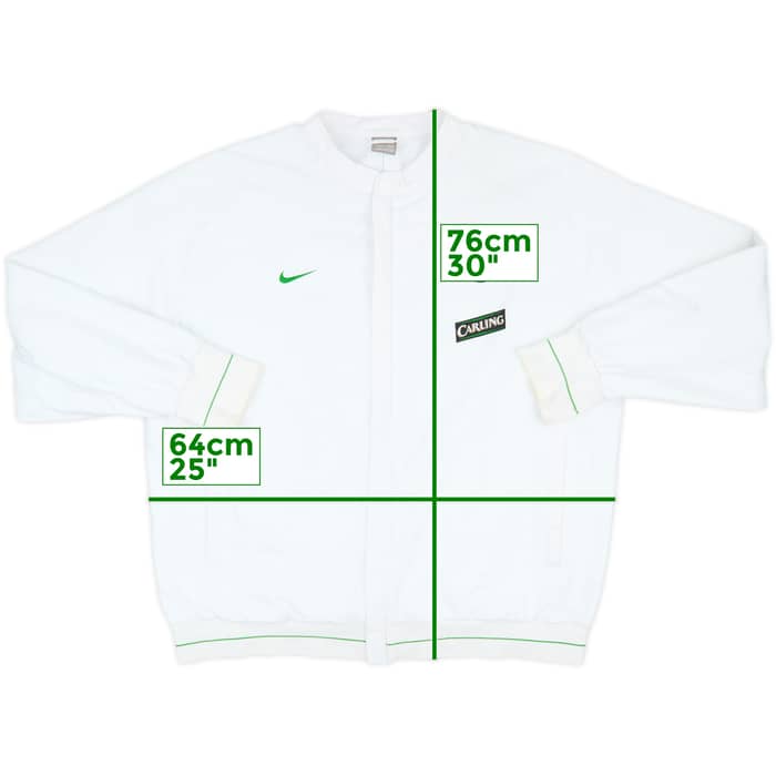2008-09 Celtic Nike Track Jacket - 7/10 - (XL)
