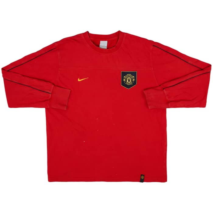 2004-05 Manchester United Nike Heritage Sweat Top - 8/10 - (L)