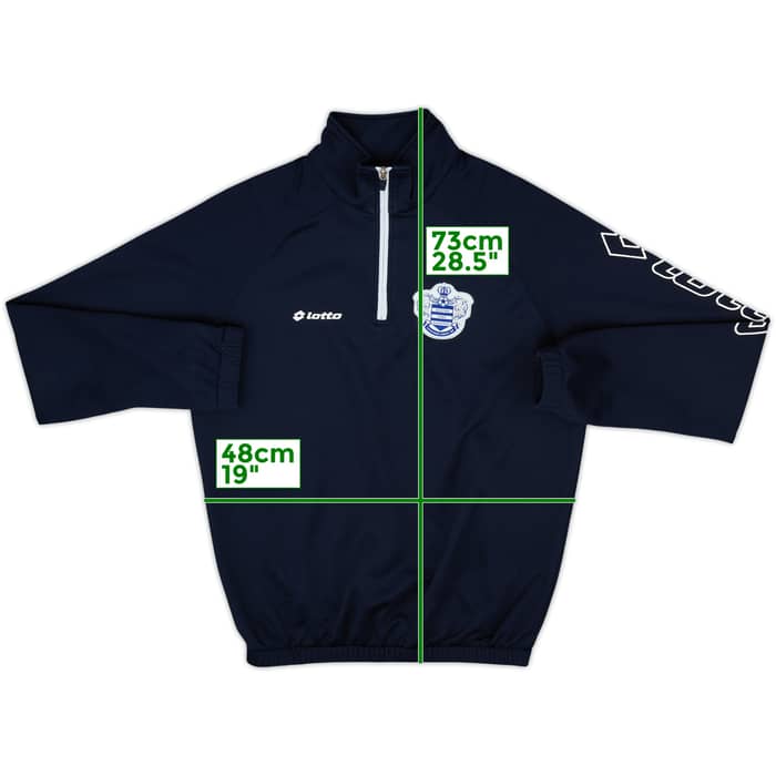 2013-14 QPR Lotto 1/4 Zip Track Jacket - 8/10 - (M)