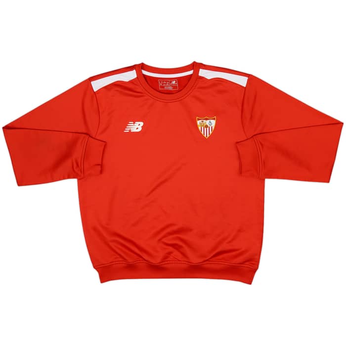 2015-16 Sevilla New Balance Sweat Top - 8/10 - (M)