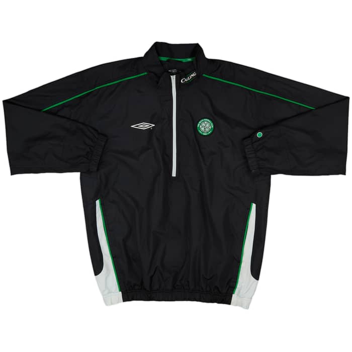 2004-05 Celtic Umbro 1/4 Zip Training Top - 8/10 - (L)