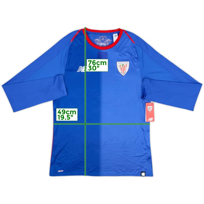 2018-19 Athletic Bilbao Away L/S Shirt (L)