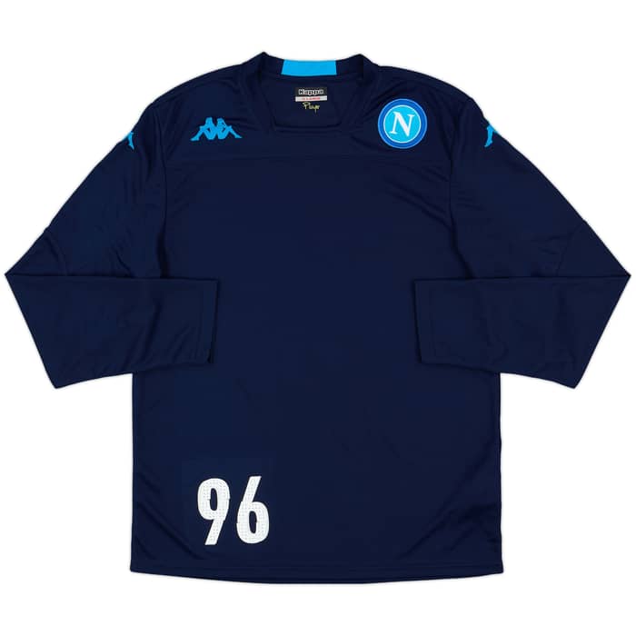 2017-18 Napoli Kappa Player Issue Sweat Top #96 - 10/10 - (XL)