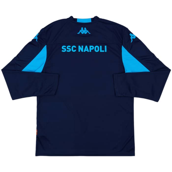 2017-18 Napoli Kappa Player Issue Sweat Top #96 - 10/10 - (XL)
