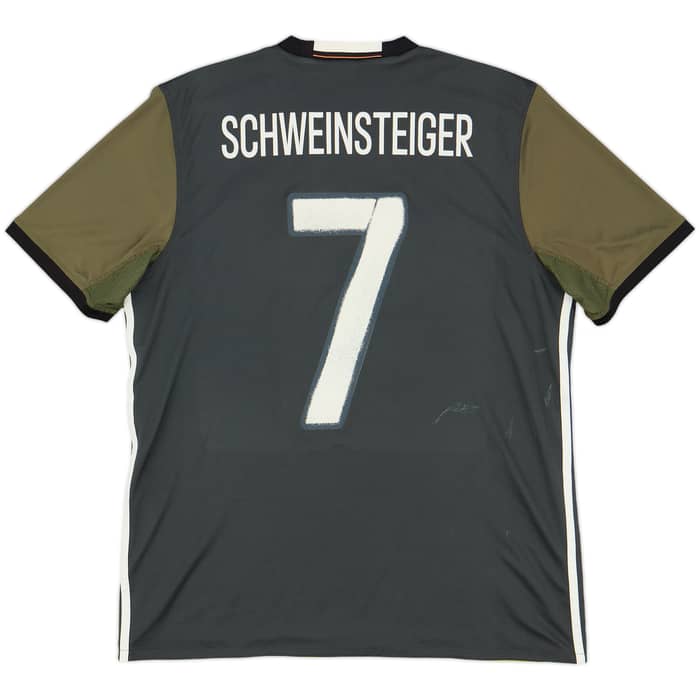 2015-17 Germany Away Shirt Schweinsteiger #7 - 7/10 - (L)