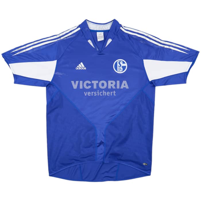 2004-05 Schalke Home Shirt Lincoln #10 - 4/10 - (M)