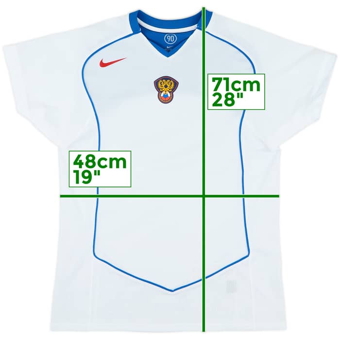 2004-06 Russia Home Shirt - 8/10 - (Women's S)