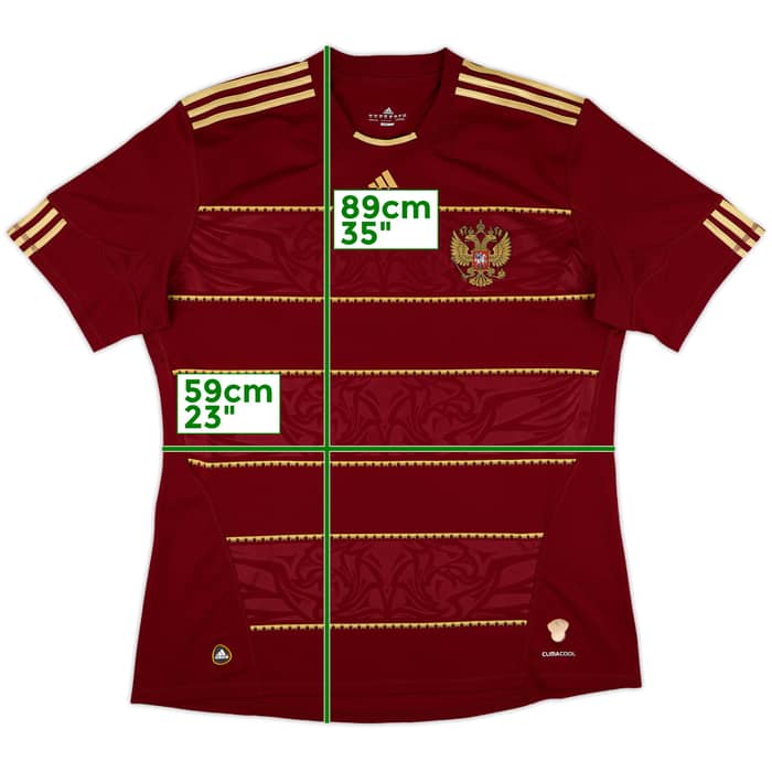 2010-11 Russia Home Shirt - 5/10 - (XXL)