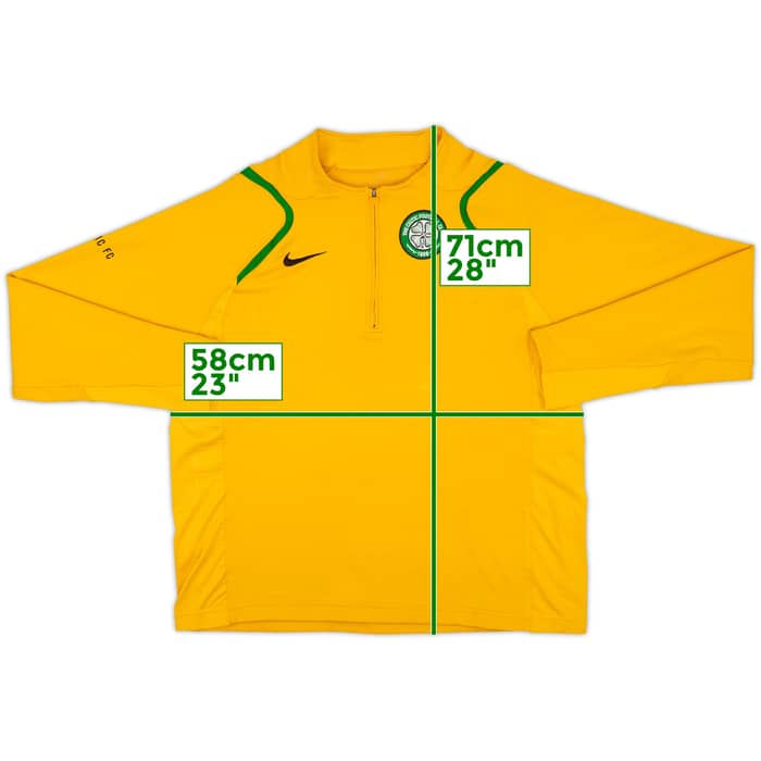 2006-07 Celtic Nike 1/4 Zip Training Top - 6/10 - (XL)