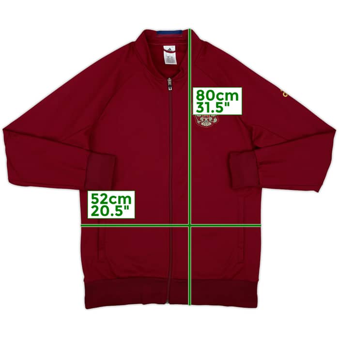 2015-16 Russia adidas Track Jacket - 10/10 - (L)