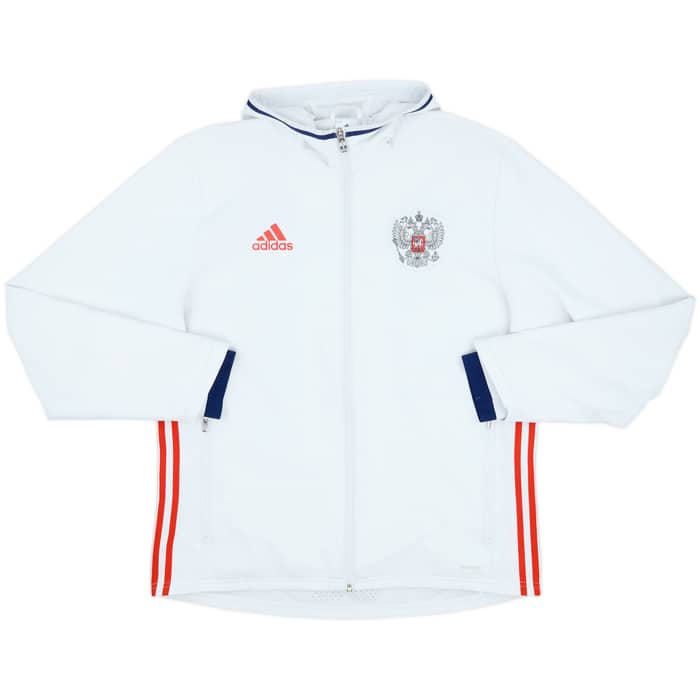 2015-16 Russia adidas Hooded Track Jacket - 7/10 - (L)