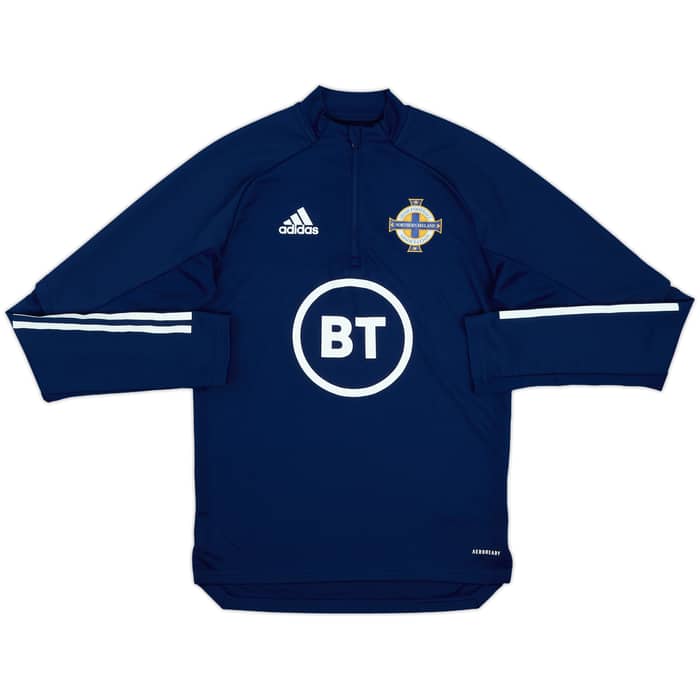 2019-20 Northern Ireland adidas 1/4 Zip Drill Top - 10/10 - (XS)