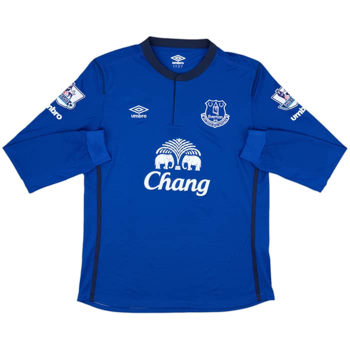 2014-15 Everton Home L/S Shirt McCarthy #10 - 10/10 - (L)