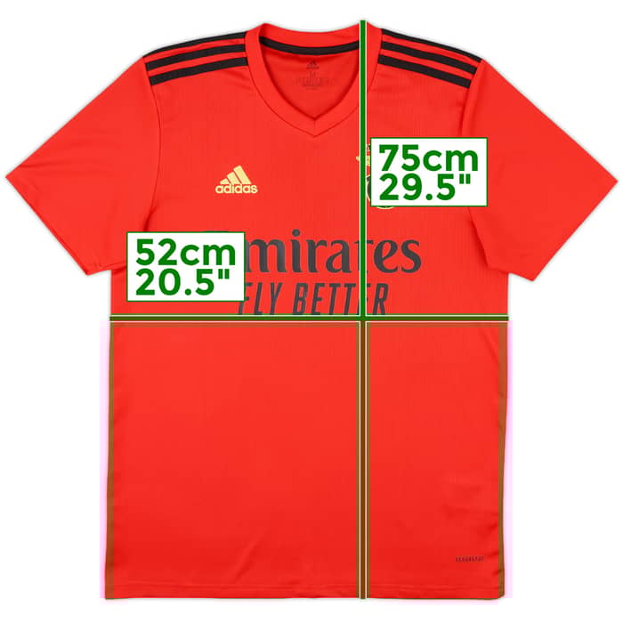 2020-21 Benfica Home Shirt - 10/10 - (M)
